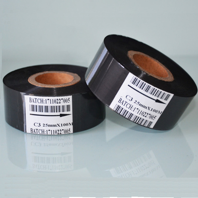 Wholesale Coding machine 30 * 100 coding ribbon black ribbon date printing ribbon hot coding ribbon