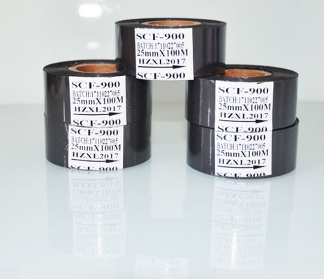 30mm25mm 35mm FC1 SCF900 LC1 hot stamping coding Food and  Factory Packaging Batch Number Date Color ribbon