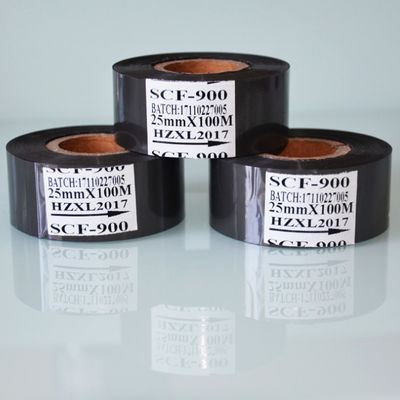 30mm25mm 35mm FC1 SCF900 LC1 hot stamping coding Food and  Factory Packaging Batch Number Date Color ribbon