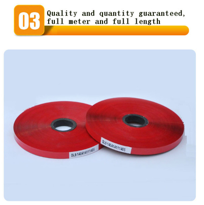 7mm 9mm 10mm White black blue Red Wire Cable Tube Pipe printing meter tape ribbon