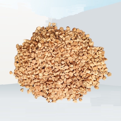 Polished walnut shell filter material for wastewater treatment walnut shell