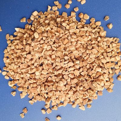 Polished walnut shell filter material for wastewater treatment walnut shell