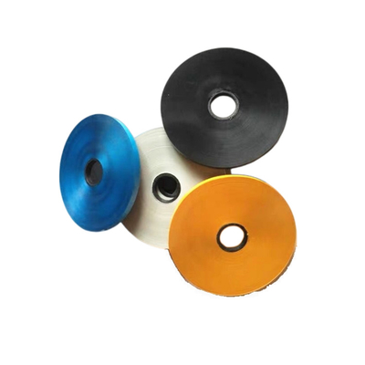8*1000 9*1000, 10*1000 hot stamping machine thermal transfer cable  ribbon PP / PE tube white foil ribbon