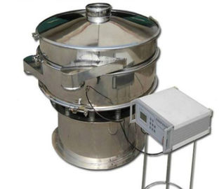 High Frequency Round Single Deck Food Malt Flour Soybean Milk Separator Filter Vibrating Sieve Machine