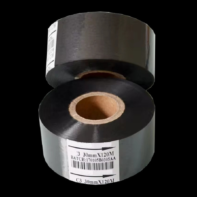 Expiration date ribbon Width 30mm length 100M Hot Foil Printing Ribbon for date coding foil