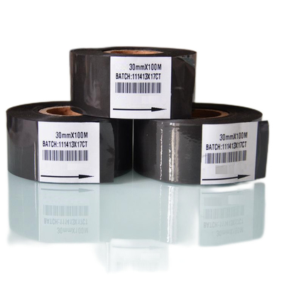High Quality 30mmx100m hot foil ribbon for coding machine hot stamping ribbon with wholesaler price