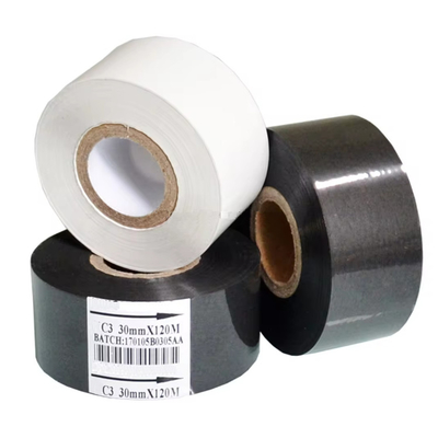 30mm*100m HC3 Type coding foil Printing Date Coder foil Hot Stamping Ribbons