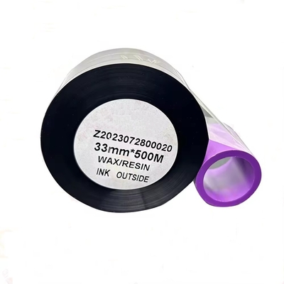 55mm 1100M Ribbon near edge tto markem linx videojet smart tto thermal printer markem imaje ribbon 30 x 600m