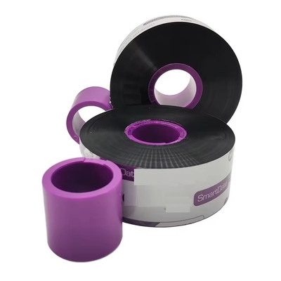 Custom black 55mmx 600m High Speed TTO thermal transfer ribbon for Markem videojet linx printer