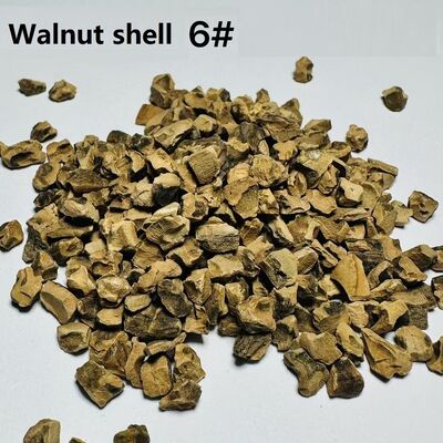 4# 6# 8# Premium Walnut Shells for Exfoliation & Cleaning Walnut Shell for Blasting