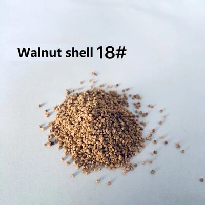 Crushed Walnut Shell Grit Blast Media 12# 1.7 - 2.0 mm for Sandblasting