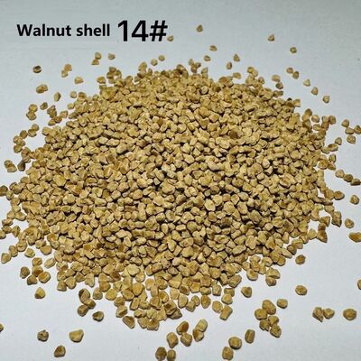 Crushed Walnut Shell Grit Blast Media 12# 1.7 - 2.0 mm for Sandblasting