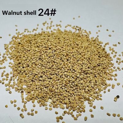 Filter Media Walnut Shell Granule 8# 12# Walnut Shell Hole Forming Material Walnut Shell Price