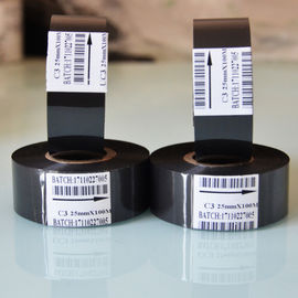 Wholesale Coding machine 30 * 100 coding ribbon black ribbon date printing ribbon hot coding ribbon