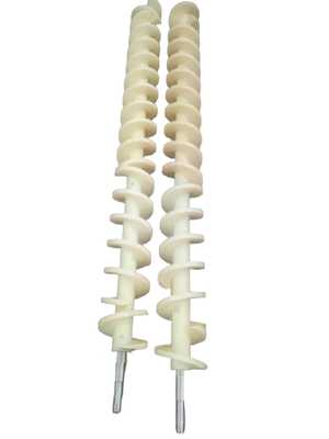 Plastic PP screw conveyors for corn powder