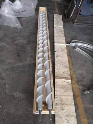 Factory directly supply Plastic PP screw conveyors for food industrial powder