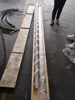 Customized  Vertical  / Inclined / Plug/ Shaftless  Plastic PP screw conveyors