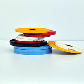 Colored 8mm*1000m cable batch number printing Hot stamping Coding marking tape Foil