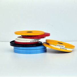 Colored 8mm*1000m cable batch number printing Hot stamping Coding marking tape Foil