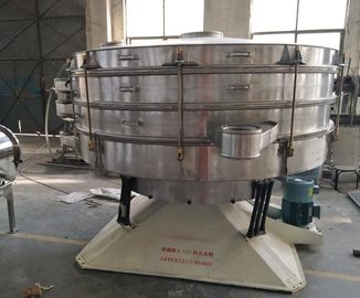 High Frequency Round Multi Deck Rotary SS316 vibrating sieve for fruit juice filtration vibrating separator machine