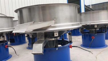 High Frequency Round Multi Deck Rotary SS316 vibrating sieve for fruit juice filtration vibrating separator machine