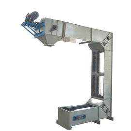 China High Capacity Bulk Powder Cement Chain Broken Ore Z Type Bucket Elevator For Construction Sand