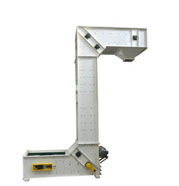 C / Z Shape Ore Grain  Plate Vertical Chain Bucket Elevator Machine For Partical