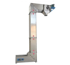 C / Z type New Alum Granular Maize 5m Vertical Bucket Elevator Machine For Wheat Flour
