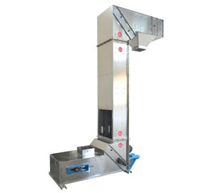 C / Z type New Alum Granular Maize 5m Vertical Bucket Elevator Machine For Wheat Flour