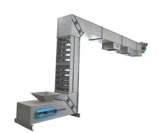 C / Z type  Industrial Seed Pulses And Nuts Stainless Steel  Bucket Elevator Conveyor