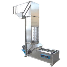 C / Z type  Industrial Seed Pulses And Nuts Stainless Steel  Bucket Elevator Conveyor