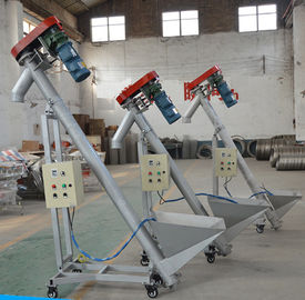 Stainless steel screw conveyor for plastic / food / chemical / medicine