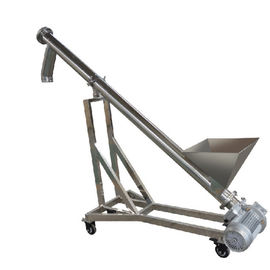 Flight augers,grain conveyor, inclined screw conveyor design