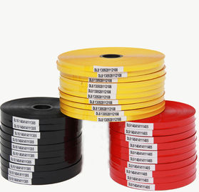 8*1000 9*1000, 10*1000 hot stamping machine thermal transfer cable  ribbon PP / PE tube white foil ribbon