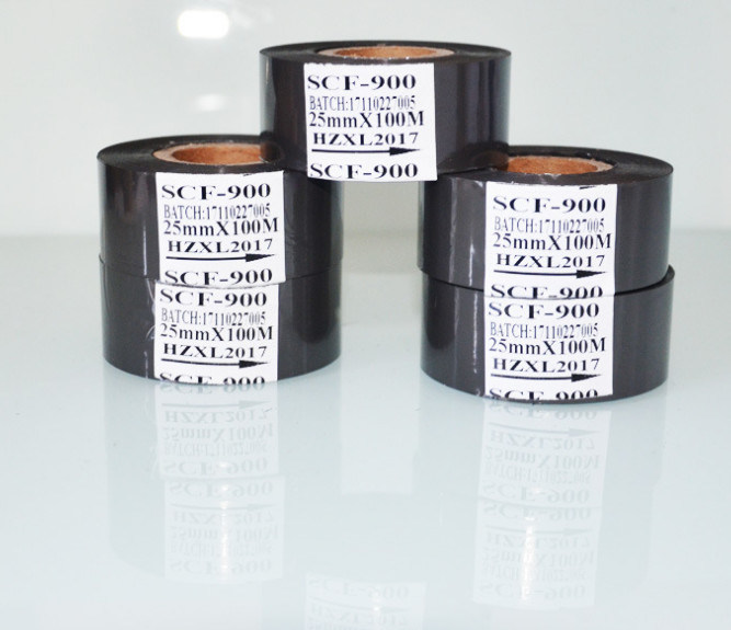 30mm25mm 35mm FC1 SCF900 LC1 hot stamping coding Food and  Factory Packaging Batch Number Date Color ribbon