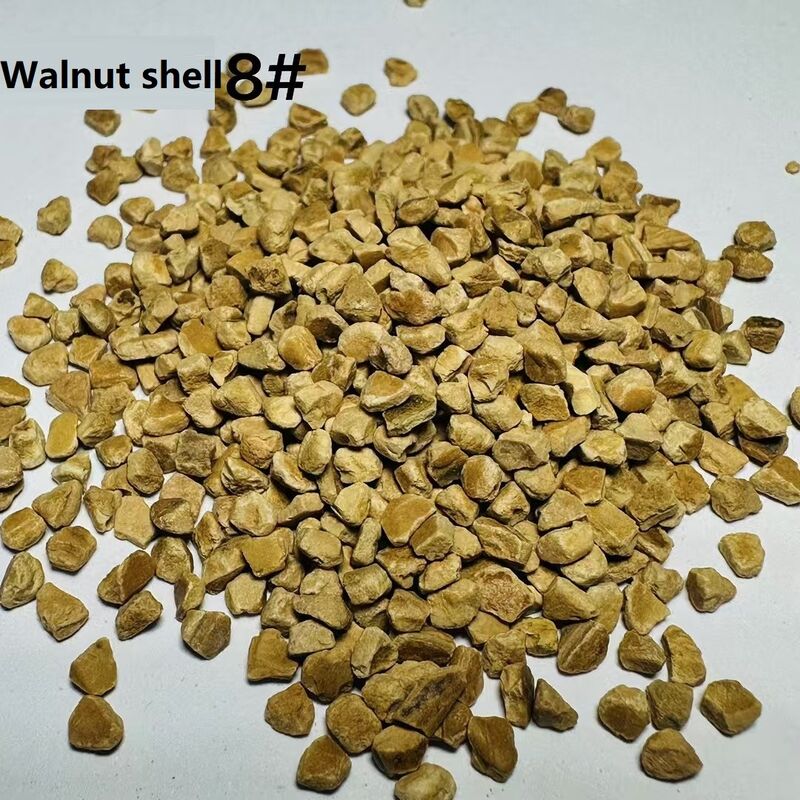 Walnut Shell Blasting Media Ground Walnut Shells Abrasive Powder for Hardware Grinding and Polishing