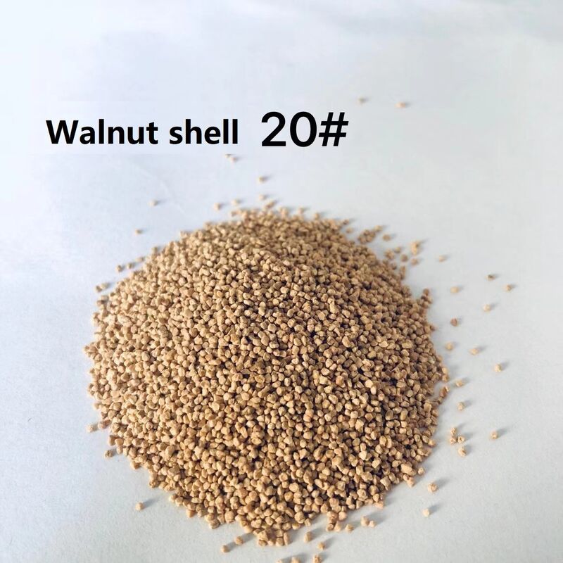 45# Best Quality Walnut Shell as Filter Media for Water Treatment vibratory polishing media