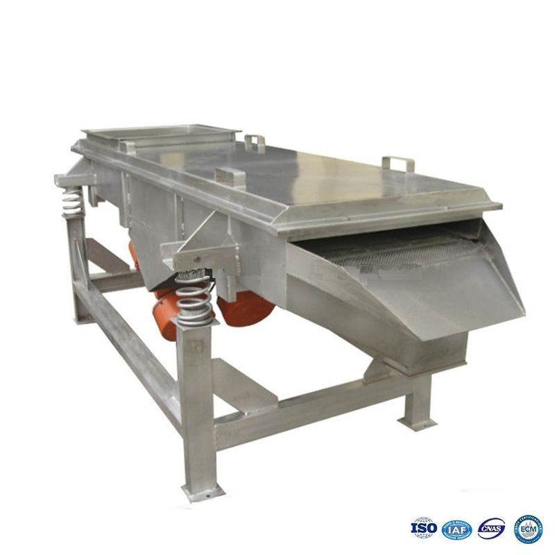 1-5 layers High Frequency Xinxiang linear vibrating screen machine used for resin