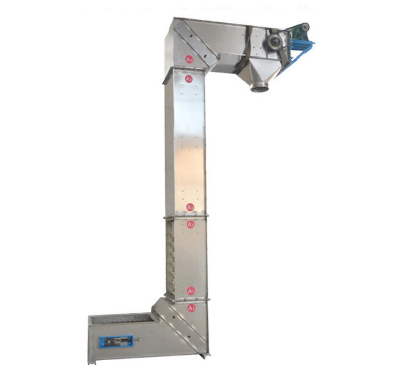 China High Capacity Bulk Powder Cement Chain Broken Ore Z Type Bucket Elevator For Construction Sand