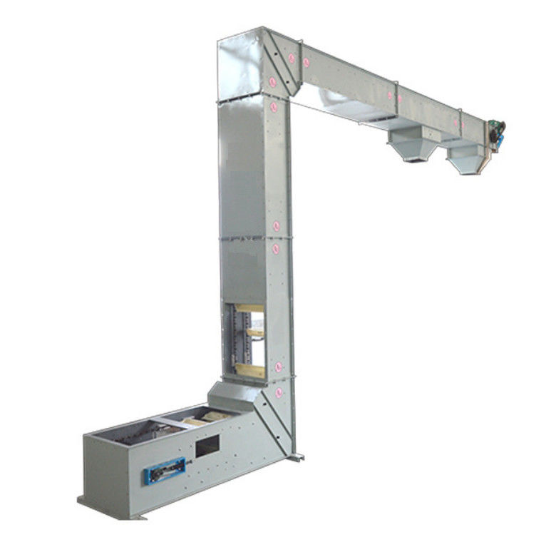 Portable Mini Aumund Corn Grain Wheat Transporter Chain Z Typebucket Elevator