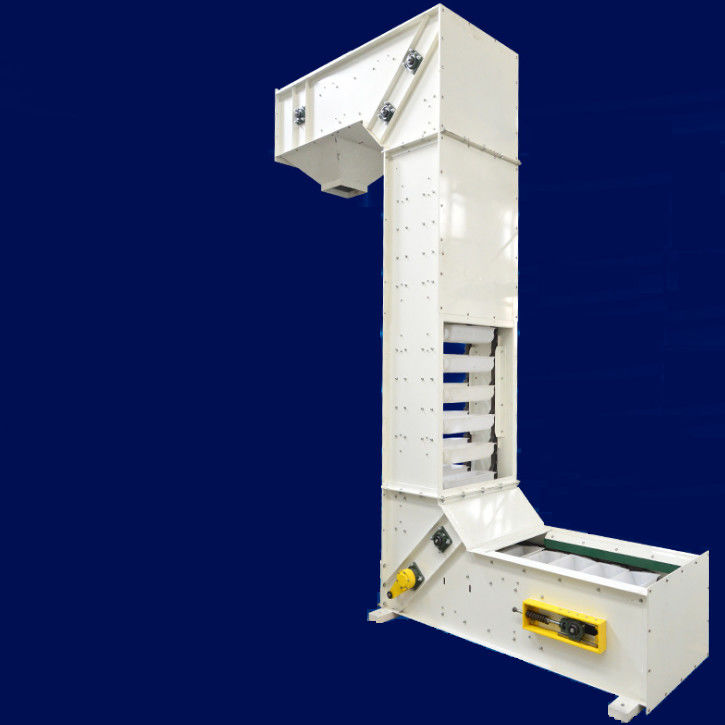 Portable food powder particles corn mini chain z type bucket elevator vertical conveyor for grain seed
